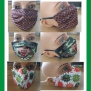Custom clothe face masks cover large oversize masks, kids masks design with ear loops nose pinch 7 1. Popular style