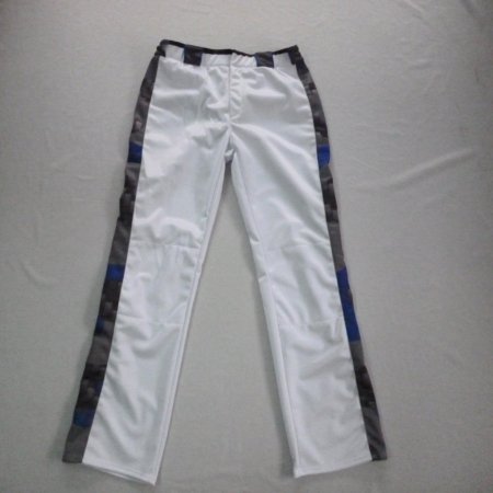 white baseball pant