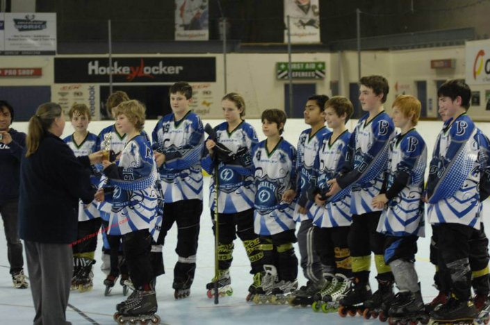 Children Hockey Team Show