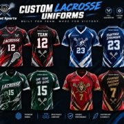 Custom Lacrosse Uniforms: Fabric, Logo and Size Guide 1 Custom Lacrosse Uniforms: Fabric, Logo and Size Guide
