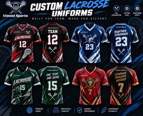 Custom Lacrosse Uniforms: Fabric, Logo and Size Guide 3 Custom Lacrosse Uniforms: Fabric, Logo and Size Guide