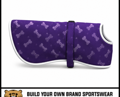 Custom Purple Sublimated Dog Shirt 10 Custom dog clothe purple by vimost sports
