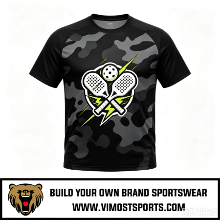 Custom Pickleball Jerseys with Full Sublimated Team Uniforms 1 custom grey pickleball jerseys by vimost
