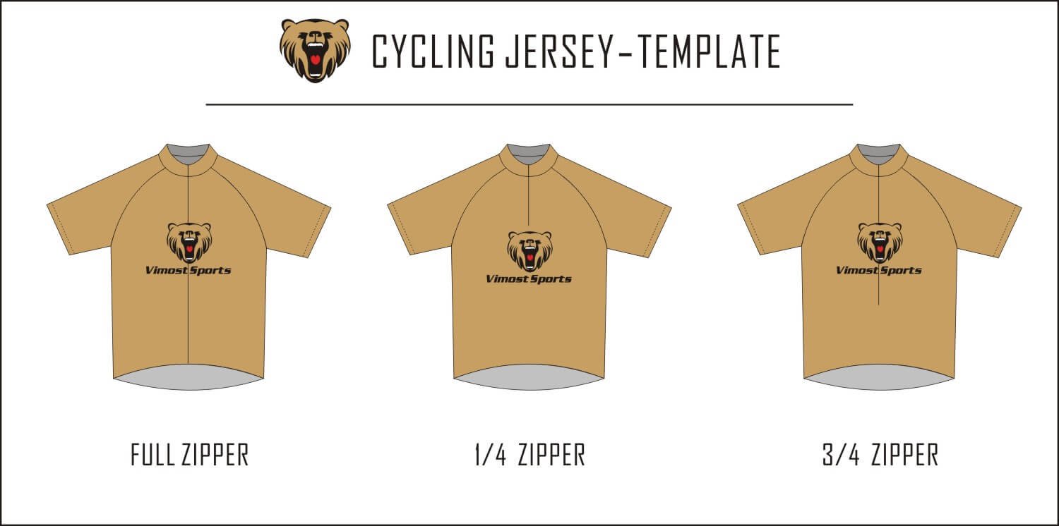 Cycling Jersey template