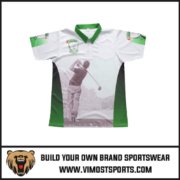 2024 FASHION CUSTOM SUBLIMATION GOLF SHIRTS 2 Golf shirts
