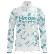 Custom Team Jacket for Club Apparel 6 white checkered jacket