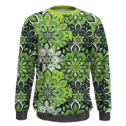 Custom green Sweatshirts Sublimated Sweatshirts in size XL From Vimost 8 LJY 03F 3