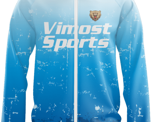 Custom Men's Teamwear Team Jacket for Club Uniform Programs with Club Identity Details