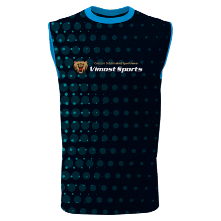 2022 New Style 100% Polyester Sleeveless T-shirt Customization 10 LJY 06F 3