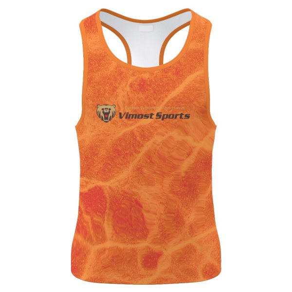 Female Customize Breathable Singlets  / Fashion Singlets