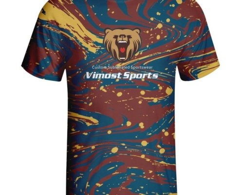 Custom Blue & Orange Esports Jersey 3 LN 22 F