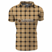 Fully Sublimated Darts Shirts for All Seasons 3 checkered polo shirts
