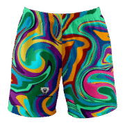 Custom Youth Colorful Basketball Shorts With Your Own Unique Patterns 9 LW 02 F 9