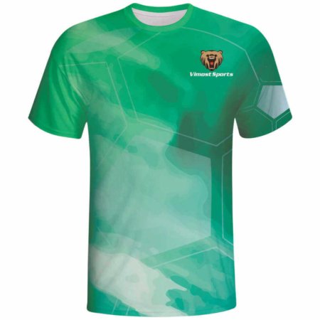 NEW CUSTOM SHIRTS SUBLIMATION CUSTOM T-SHIRT 2 LW 04F