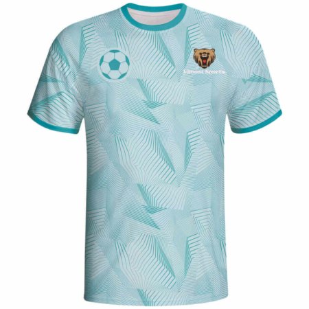 custom tartan soccer jersey round collar soccer shirts 11 LW 06F