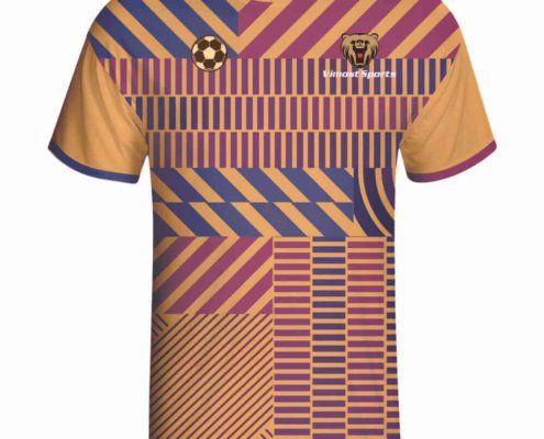 Custom Training Sublimated T-Shirt for Distributor Apparel Projects with Player Name Options 4 Custom T-shirt