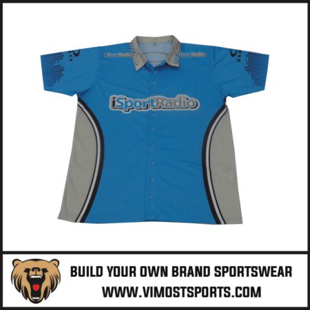 blue and grey polo shirts