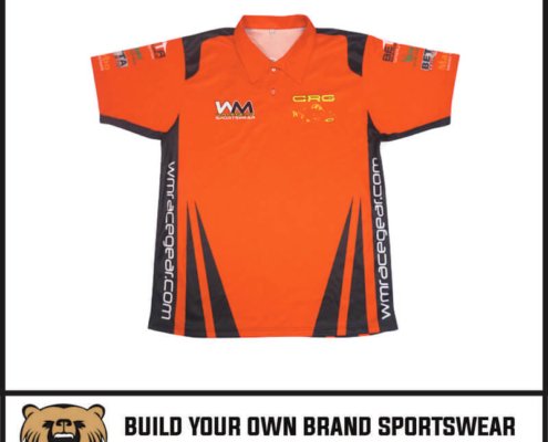 Polo 169 orange polo shirts