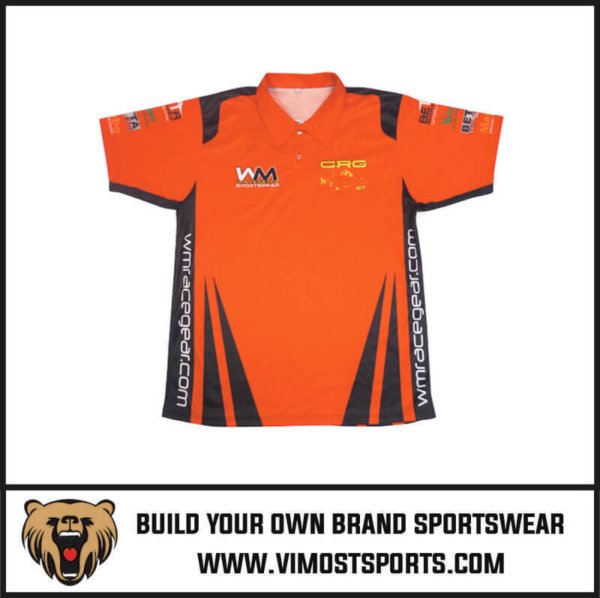 Polo 169 orange polo shirts