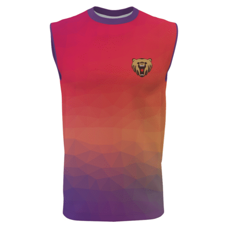 Custom 2022 Fashion Sportswear Sleeveless Shirts with 100%polyester 5 TLH 03 F 6