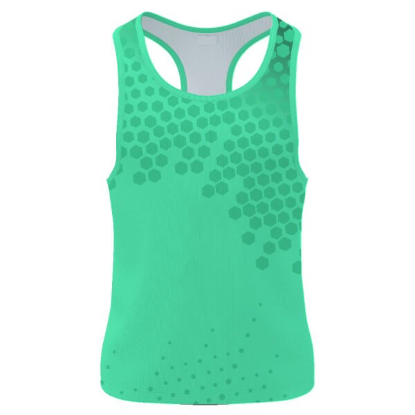 CUSTOM SUBLIMATION RUNNING RACER BACK APPAREL SUPPLIER - Image 3