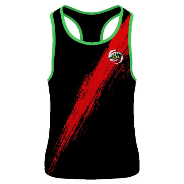 dry fit singlets custom design men's top