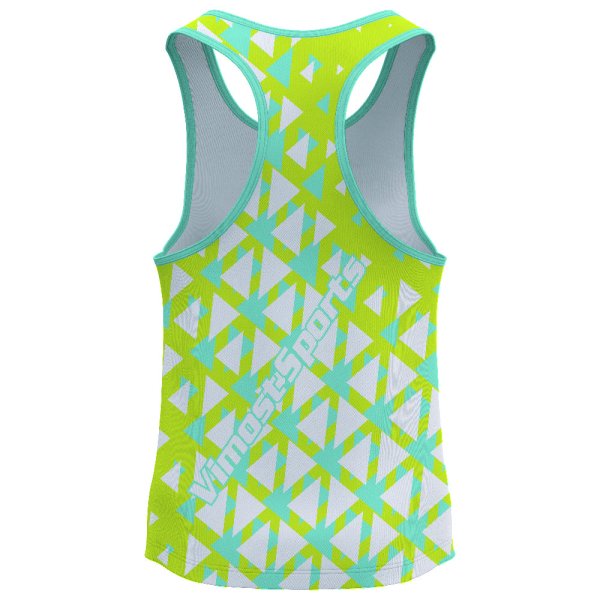 quick dry fabric Custom Marathon Sport Running Shirt Singlet - Image 2