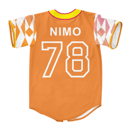 Customized Sportswear Fashion Style Baseball Jersey. 9 XFR 02 B 4