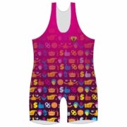 Make Hot Sale Youth Colorful Team Wrestling Singlets 8 XFR 03 F 12