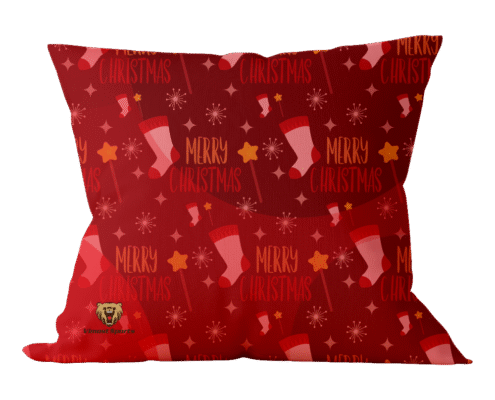 Custom Red Holiday Pillow Cover 8 Custom Red Holiday Pillow Cover