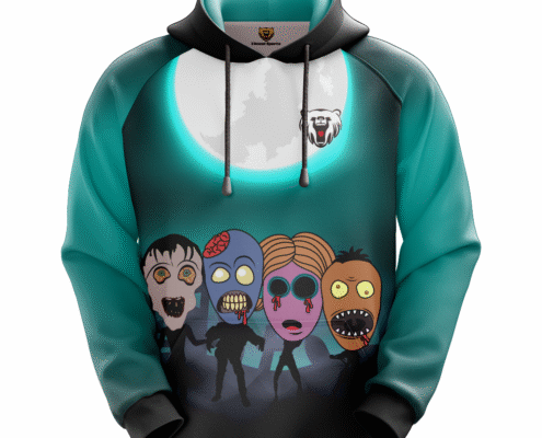 Custom Men's Merchandise Team Hoodie for Event Team Apparel with Private Label Options