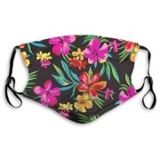 Custom fashionable face masks design floral masks with your own logo and image 8 custom Design mask 46