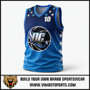 Custom Blue Basketball Jersey Sublimated 2 custom basketball jersey blue by vimost