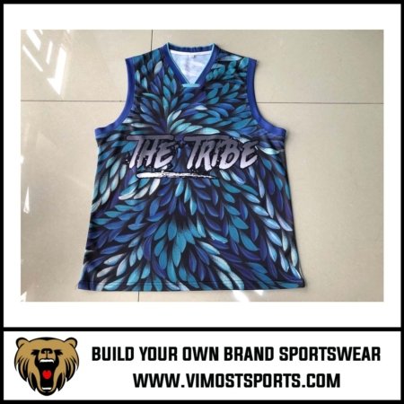 Custom Basketball Jerseys Blue Sublimated Basketball Uniforms 7 custom blue basketball uniforms by Vimost