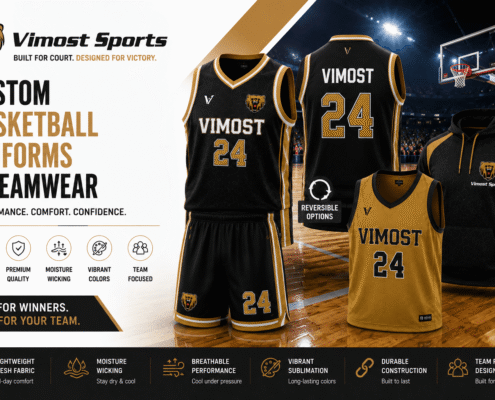 Custom Basketball Uniforms 4 Custom basketball uniforms manufacturer showing jerseys, shorts and reversible uniforms by Vimost Sports
