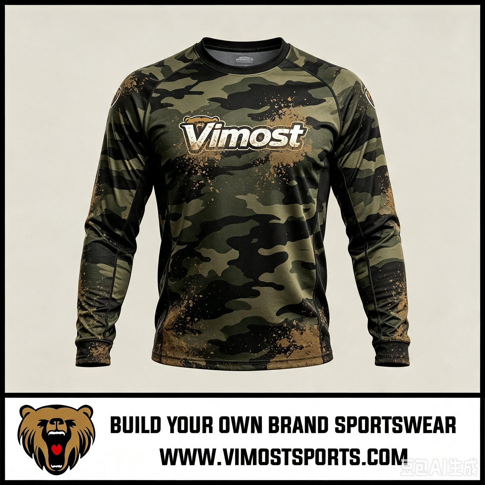 Custom BMX Apparel: A Complete Guide for Racing Teams 3 custom camouflage BMX jerseys