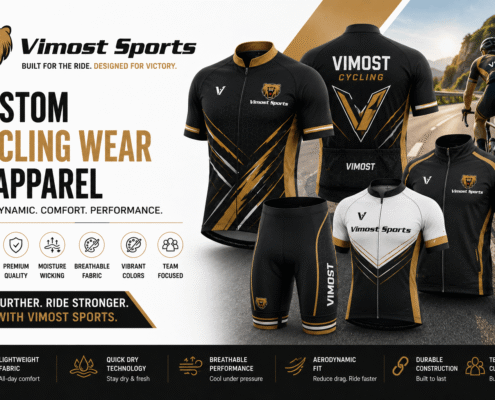 Custom Cycling Apparel 5 Custom cycling apparel manufacturer showing cycling jerseys, bib shorts, vests, jackets and arm sleeves by Vimost Sports