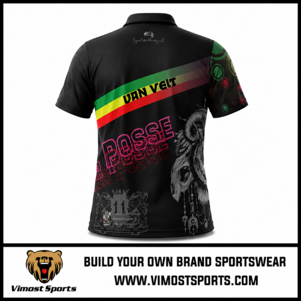 custom dart shirts black sublimated dart shirts design 2 custom-dart-shirt-black-back-by-vimost-sports