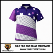 custom golf shirts purple club logo sublimated 1 custom golf shirts purple