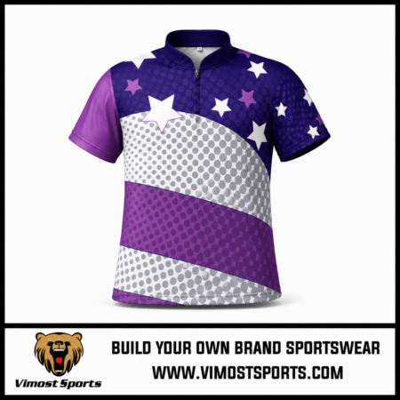 custom golf shirts purple club logo sublimated 1 custom golf shirts purple