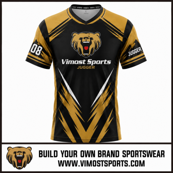 Custom Jugger Jerseys Black for Teams, Clubs and Tournaments 2 custom jugger jerseys by Vimost