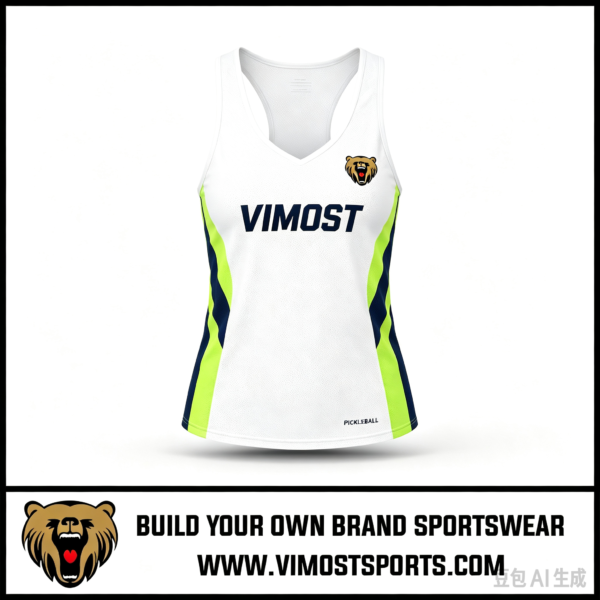 Custom Sublimated Pickleball Jerseys for Tournament &Training 7 custom woman sublimated pickleball jerseys by vimost