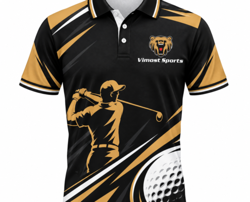 Custom sublimated Golf shirt by Vimost