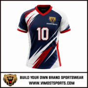 Custom Volleyball Jerseys Blue Team Uniform 1 custom volleyball jerseys by vimost
