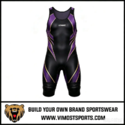 Sublimated Custom Wrestling Singlets 1 custom black wrestling singlets by vimost
