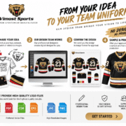 No Design? How to Create Your Custom Sportswear Design 1 Custom sportswear design process from logo and concept to production mockup by Vimost Sports
