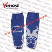 Blue and White Ice-Hockey Sock Design For Customization 5 ice hockey socks (3)