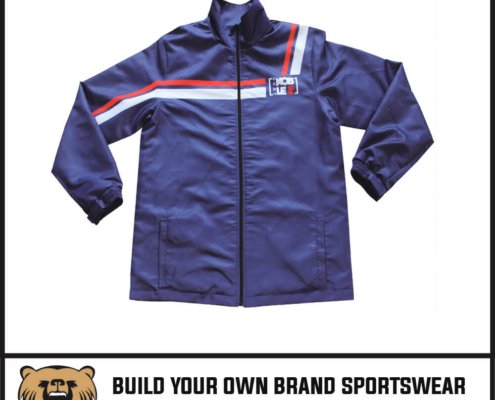 jacket 008 navy jacket with matching patterns
