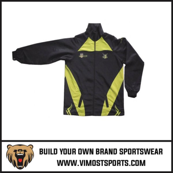 jacket 018 black and lime jacket
