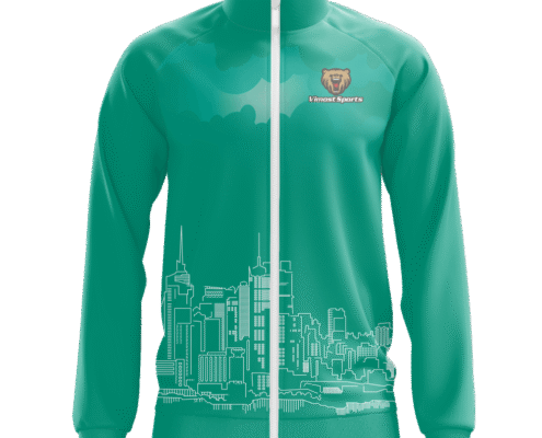 green jacket